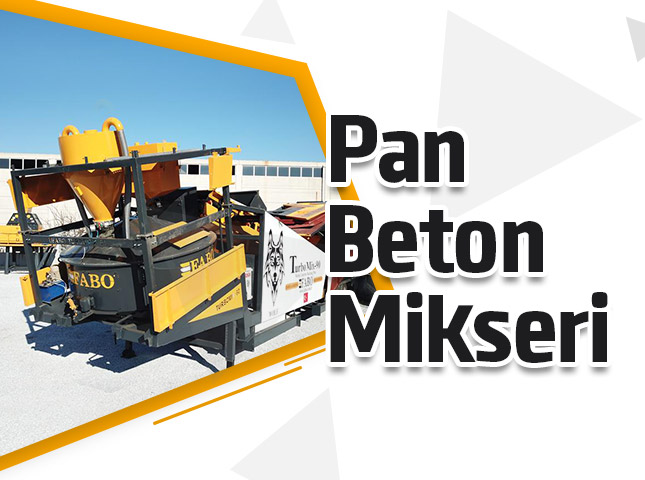 Pan Beton Mikseri