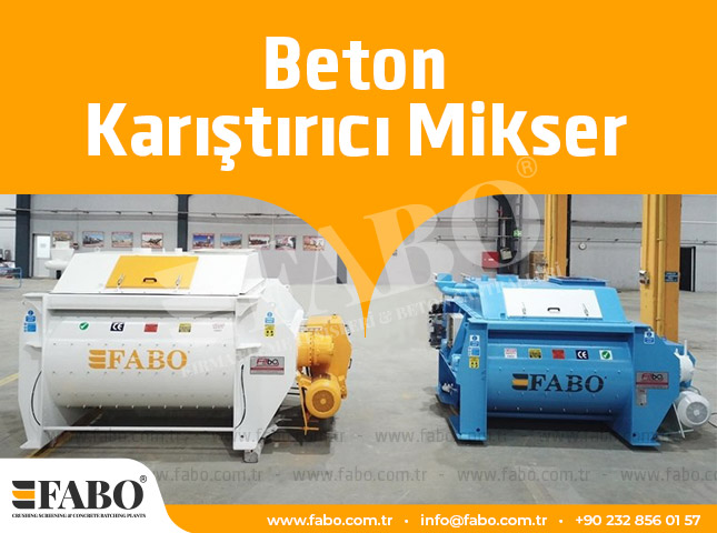 Beton Karıştırıcı Mikser