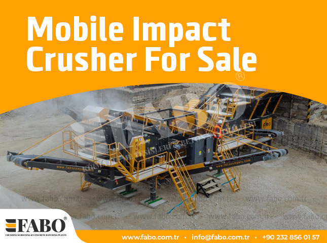 Mobile Impact Crusher For Sale