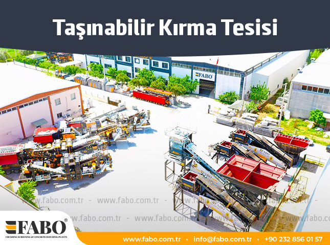 Taşınabilir Kırma Tesisi