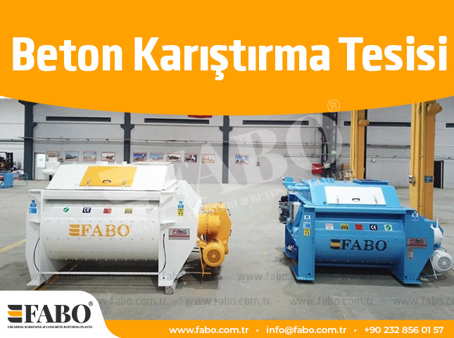 Beton Karıştırma Tesisi