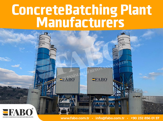 Concrete Batching Plant Manufacturers