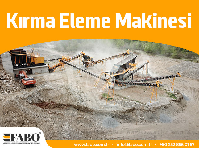 Kırma Eleme Makinesi