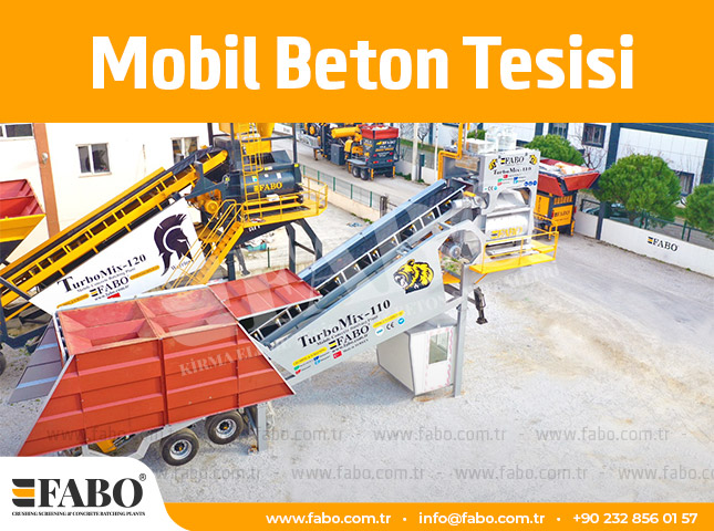 Mobil Beton Tesisi