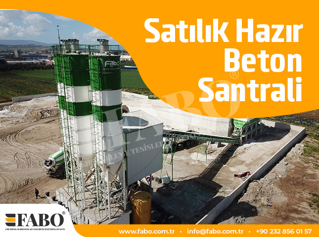 Satılık Hazır Beton Santrali