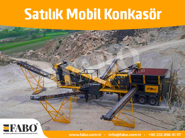 Satılık Mobil Konkasör