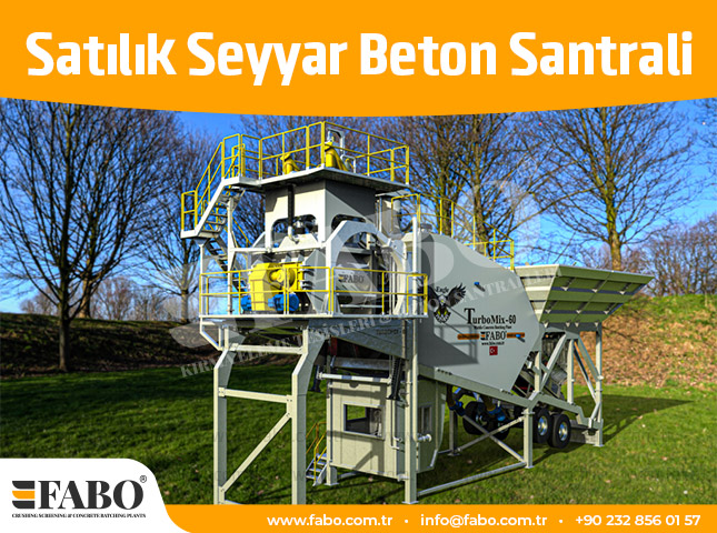 Satılık Seyyar Beton Santrali