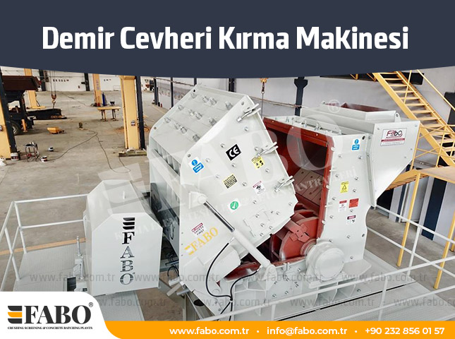 Demir Cevheri Kırma Makinesi