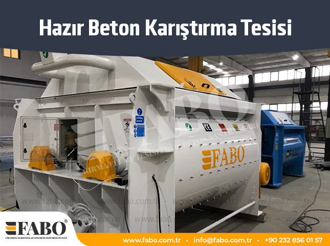 Hazır Beton Karıştırma Tesisi