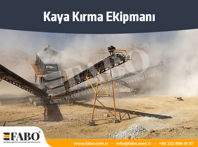 Kaya Kırma Ekipmanı