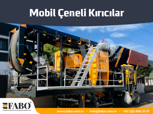 Mobil Çeneli Kırıcılar