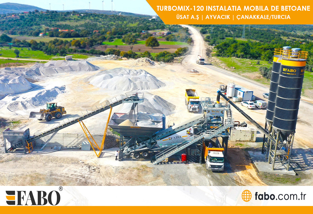 INSTALATIA MOBILA DE BETOANE