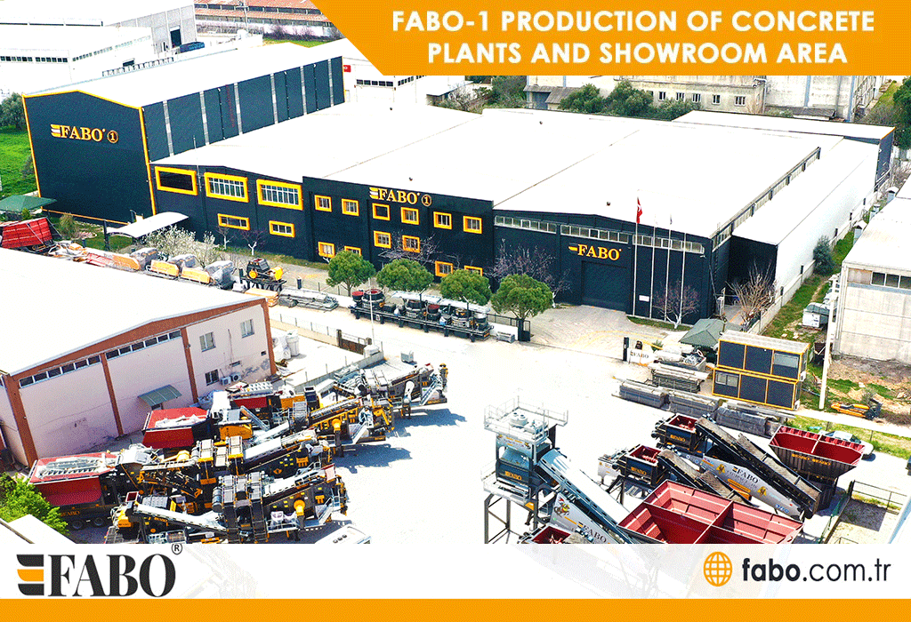 FABO-1 PRODUCTION OF CONCRETE PLANTS AND SHOWROOM AREA