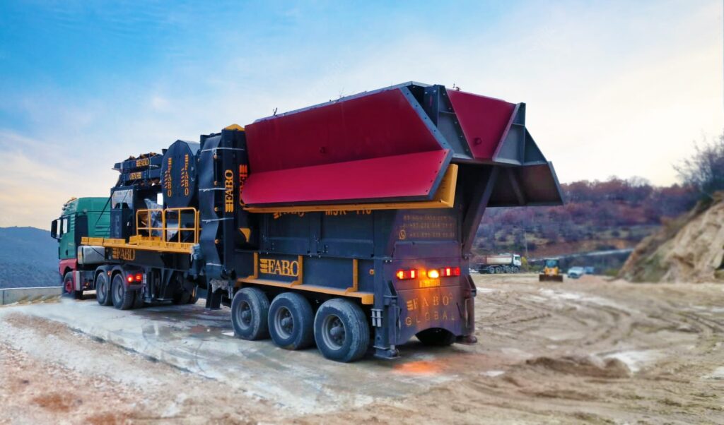 mobile jaw crusher