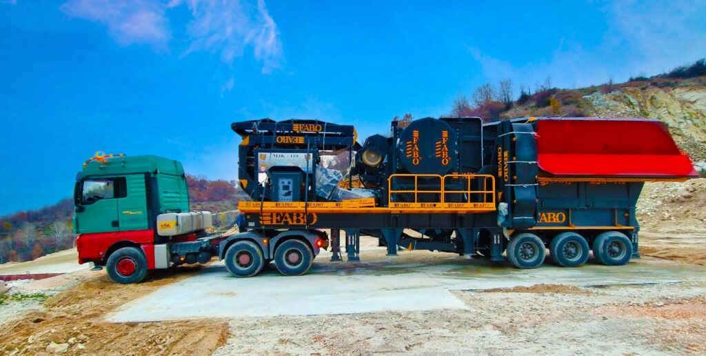 mobile jaw crusher