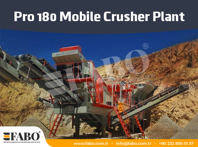 Pro 180 Mobile Crusher Plant