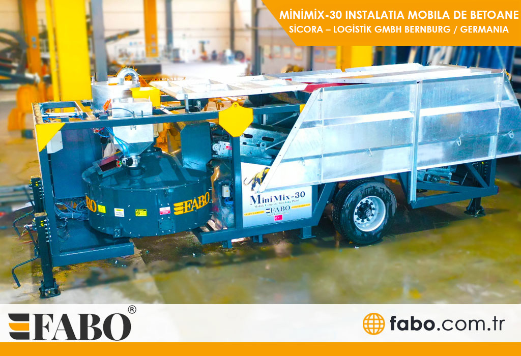 INSTALATIA MOBILA DE BETOANE