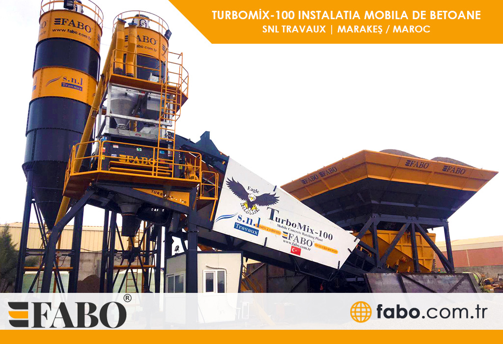 INSTALATIA MOBILA DE BETOANE