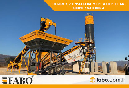INSTALATIA MOBILA DE BETOANE