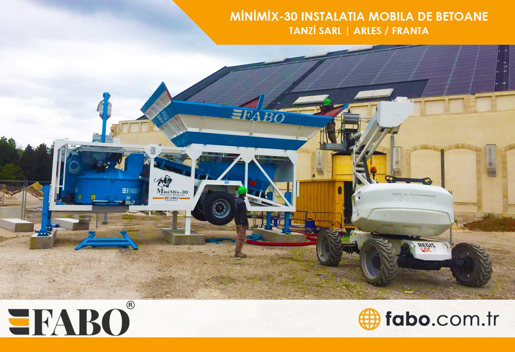 INSTALATIA MOBILA DE BETOANE