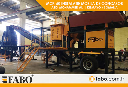 INSTALATIE MOBILA DE CONCASOR