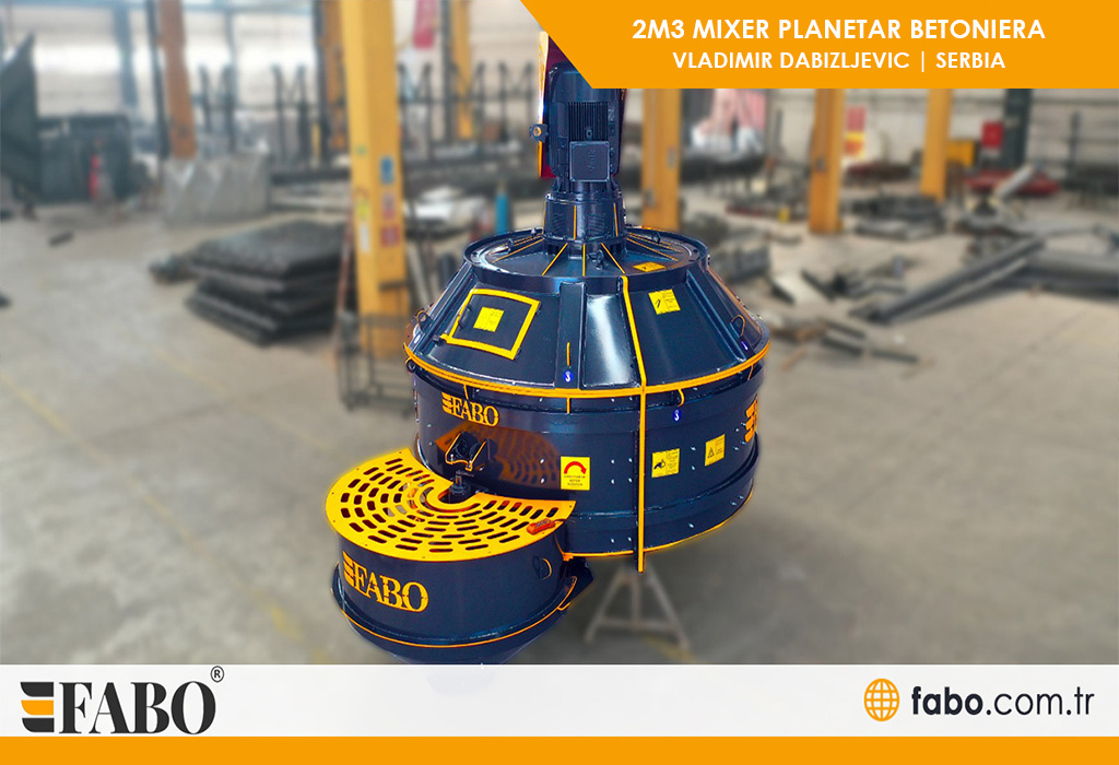 MIXER PLANETAR BETONIERA