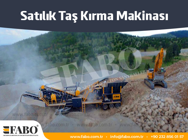 Satılık Taş Kırma Makinası