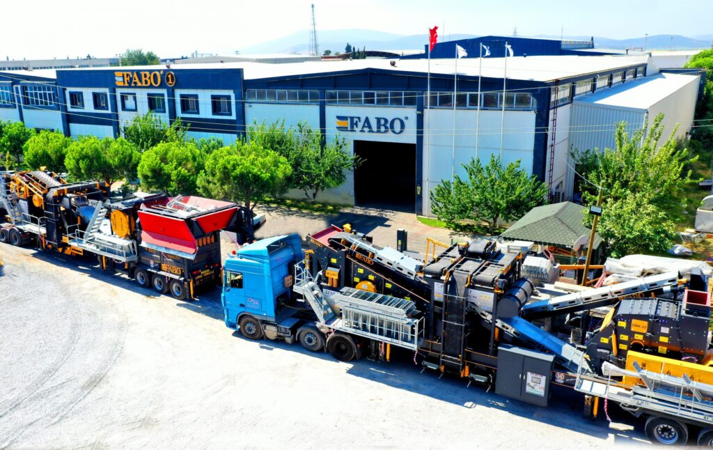mobile crushing screening washing plant