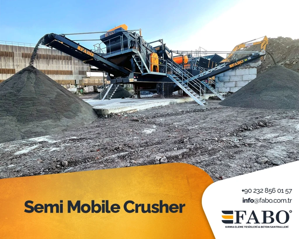 Semi Mobile Crusher