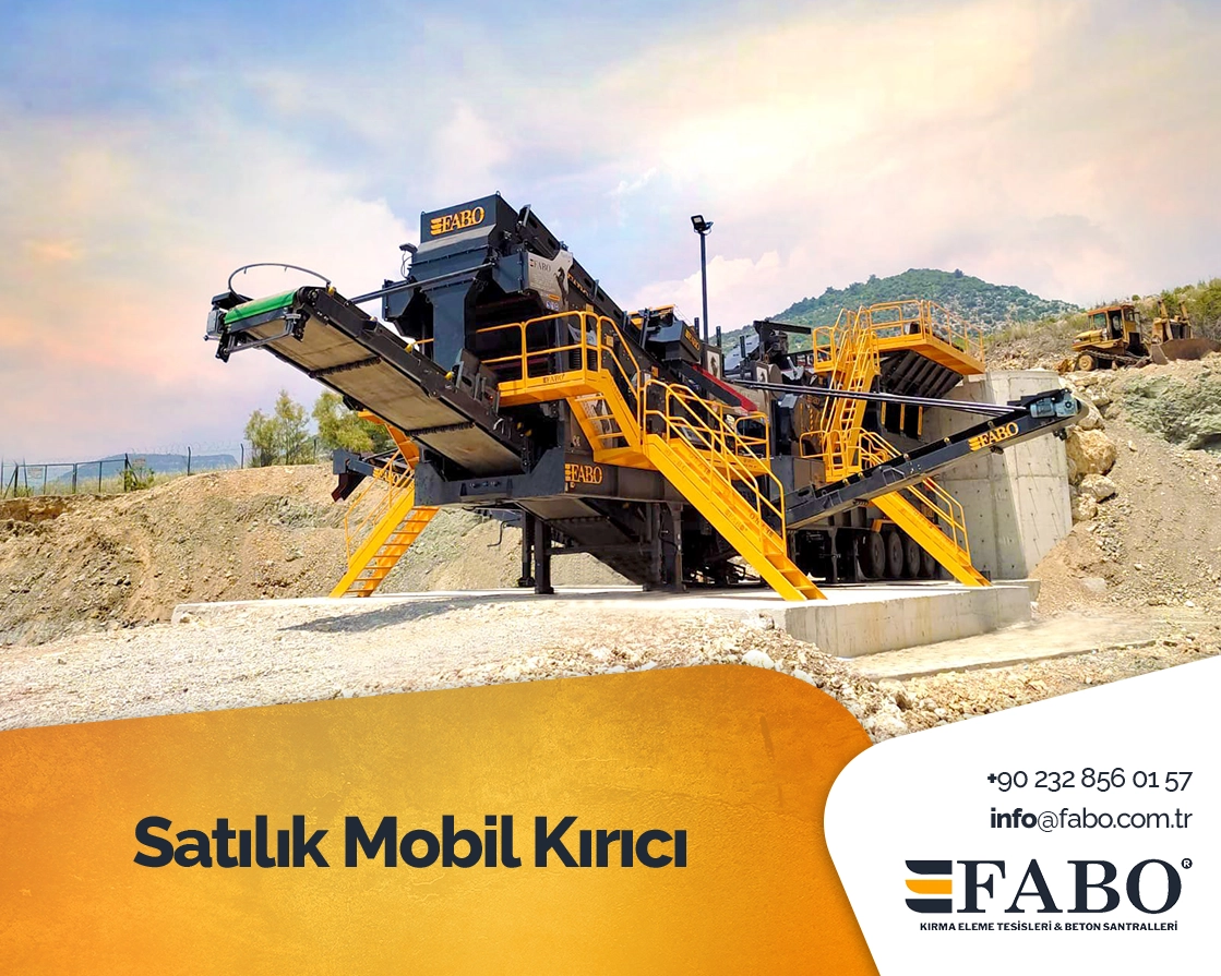 Satılık Mobil Kırıcı