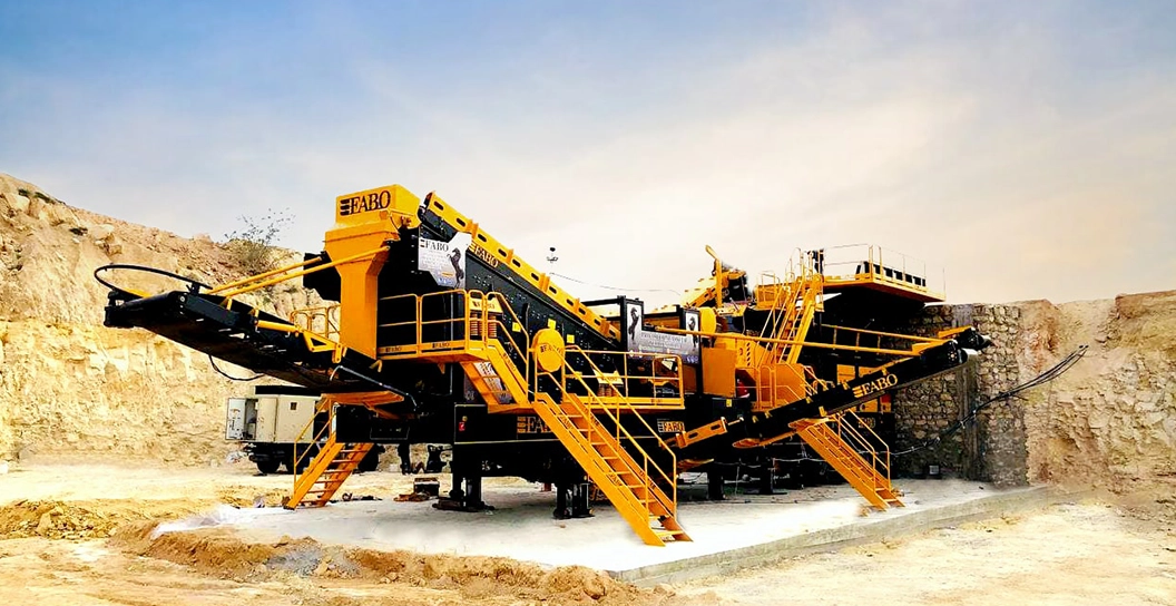 Concasseur de Roche Mobile