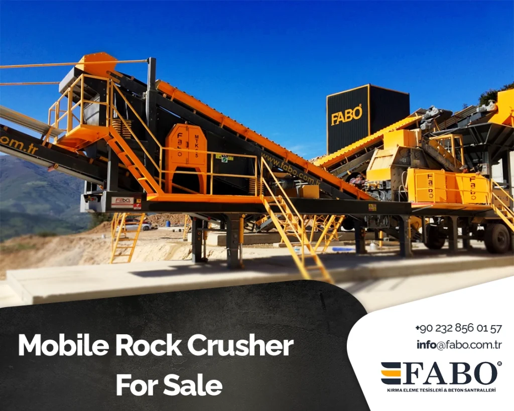 Mobile Rock Crusher for Sale