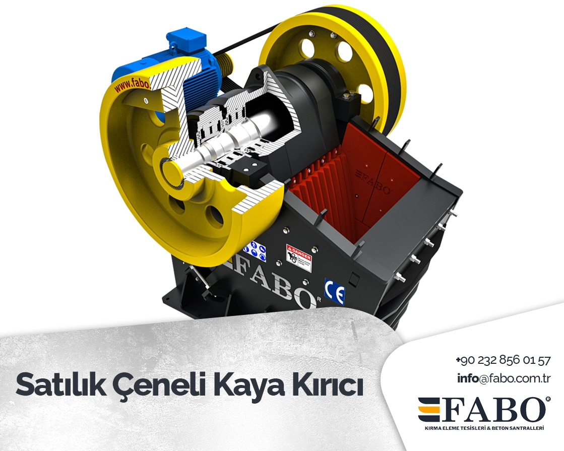 Satılık Çeneli Kaya Kırıcı