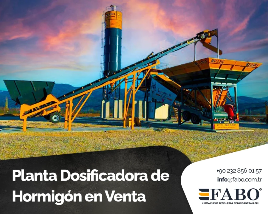 Planta Dosificadora de Hormigón en Venta
