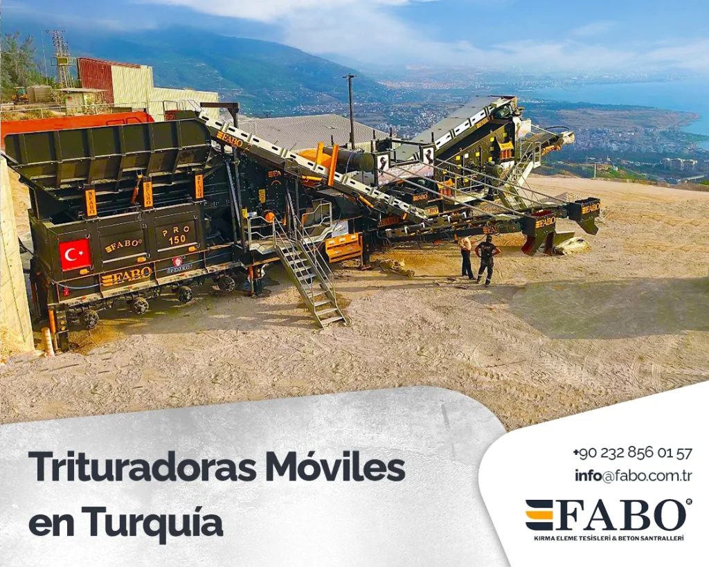 Trituradoras Móviles en Turquía