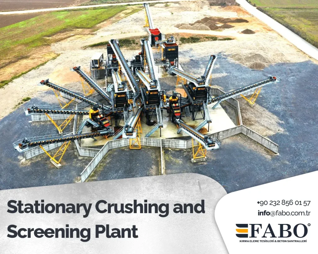 Stationary Crushing and Screening Plant