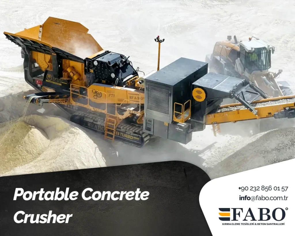 Portable Concrete Crusher